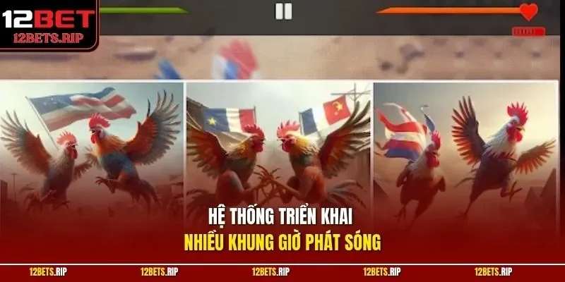 Hệ thống triển khai nhiều khung giờ phát sóng